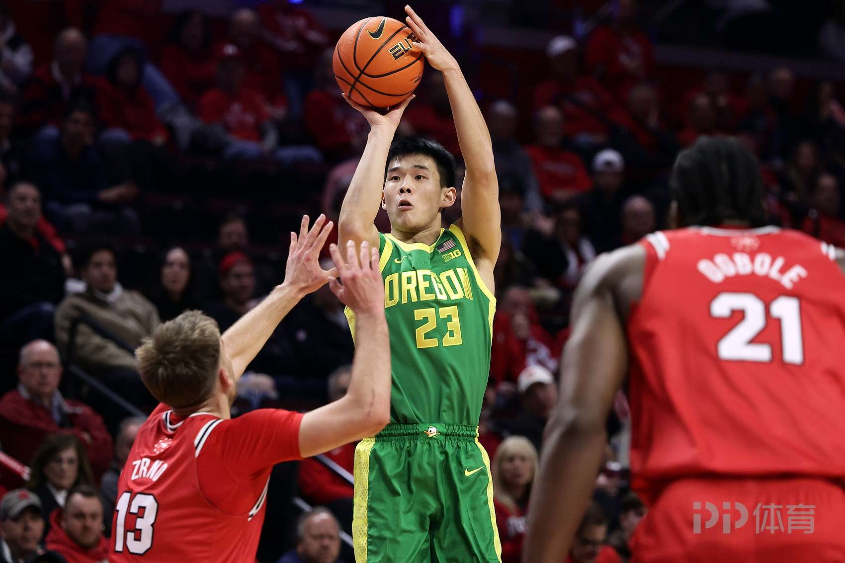 NCAA生涯最佳一战！林葳14中8砍23分5助2断飚绝平三分