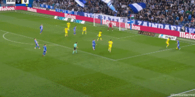 半场战报：阿拉维斯1-0比利亚雷亚尔，拉法-马林乌龙