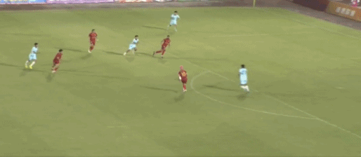 半场：定南赣联1-0广西恒宸，唐诗助攻埃里克斯破门